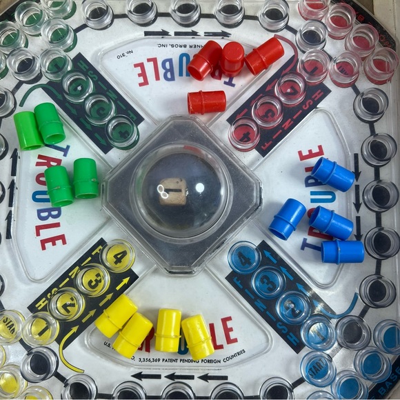Trouble 1965 Board Game - Picture 7 of 10